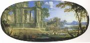 Fantasti Landscape with Ruins (mk05) Pierre Pater The Elder